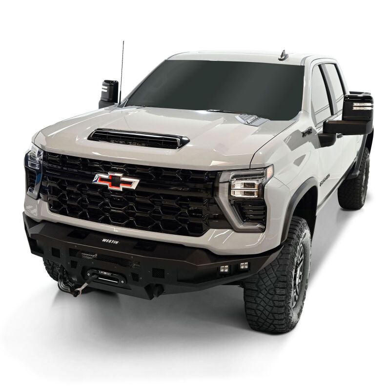 Westin 58-414215 Pro-Series Front Bumper for 2024-2026 Chevrolet Silverado 2500/3500 Textured Black