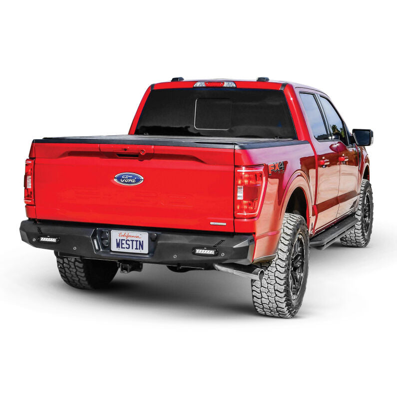 Westin 58-421015 Pro-Series Rear Bumper for 2015-2023 Ford F-150 Textured Black