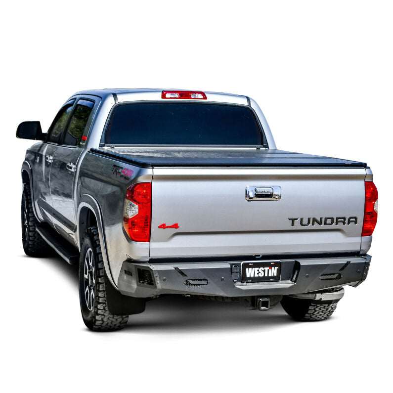 Westin 58-421035 Pro-Series Rear Bumper for 2014-2021 Toyota Tundra Textured Black
