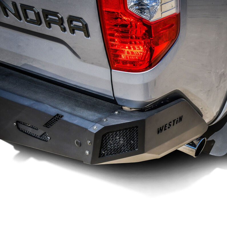 Westin 58-421035 Pro-Series Rear Bumper for 2014-2021 Toyota Tundra Textured Black