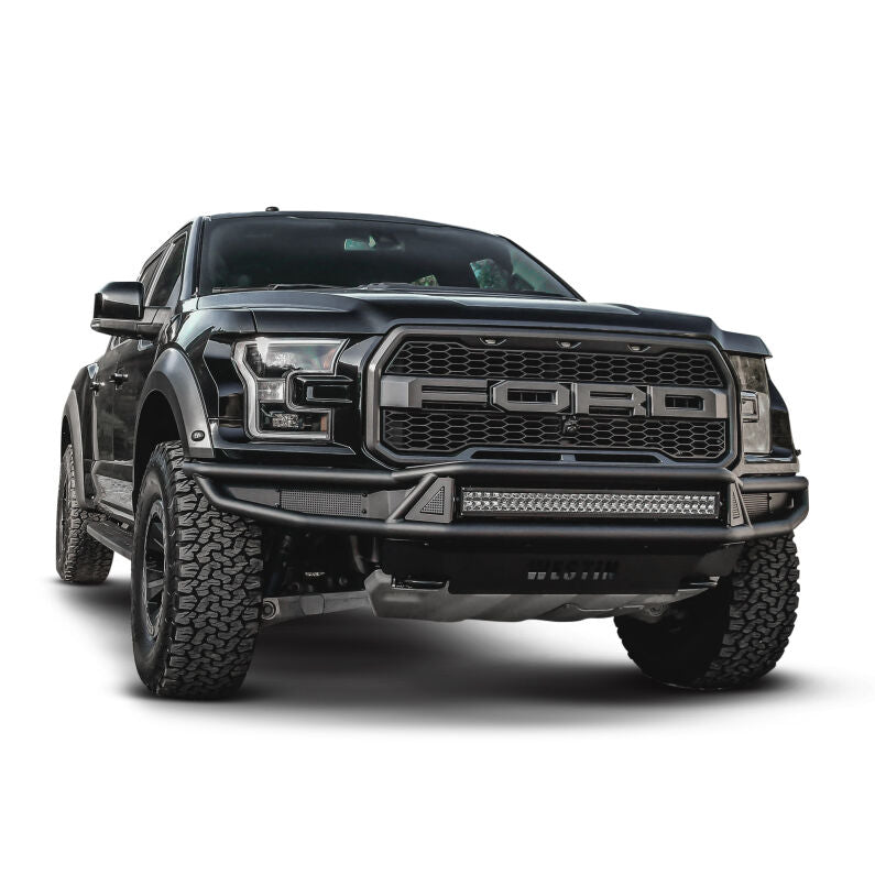 Westin 58-62025 Outlaw Front Bumper for 2017-2020 Ford F-150 Raptor Textured Black