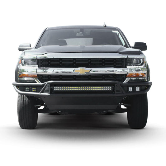 Westin 58-71005 Outlaw Bumper Skid Plate for 2016-2019 Chevrolet Silverado 1500 Textured Black