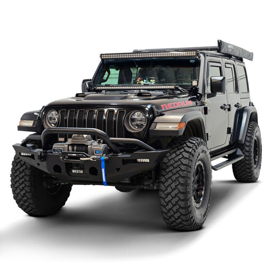Westin 59-711195 XTS Front Bumper for 2018-2026 Jeep Gladiator/Wrangler JL Textured Black