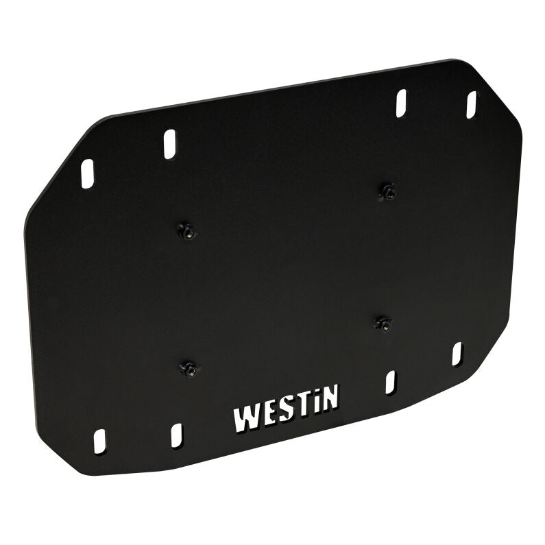Westin 59-761205 Spare Tire Carrier Cover Plate for 2018-2026 Wrangler JL Textured Black