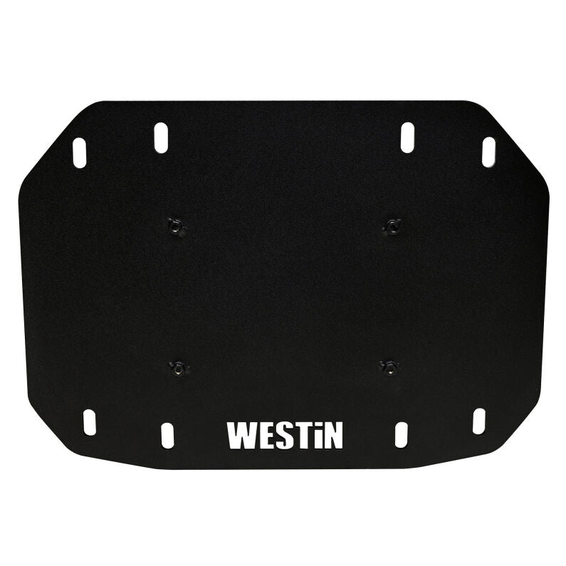 Westin 59-761205 Spare Tire Carrier Cover Plate for 2018-2026 Wrangler JL Textured Black