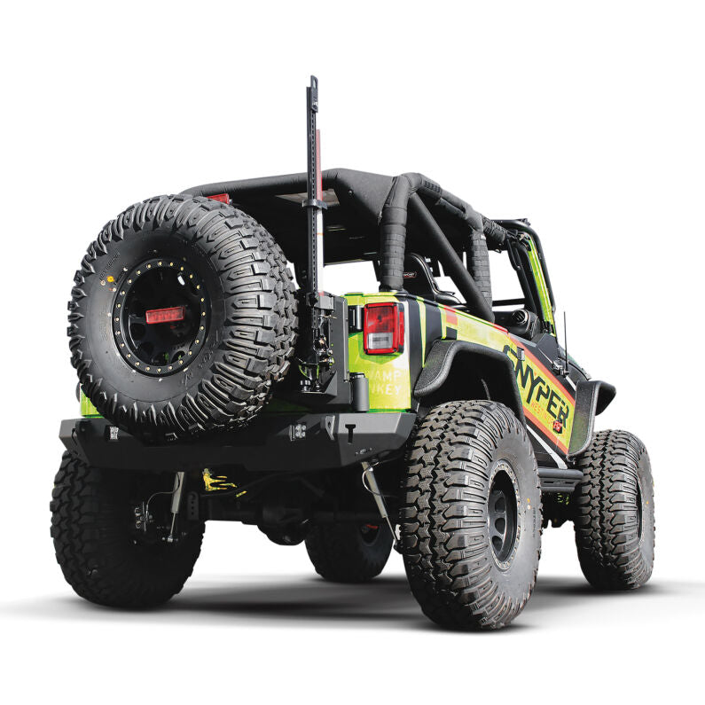 Westin 59-82005 WJ2 Rear Bumper for 2007-2018 Jeep Wrangler JK Textured Black