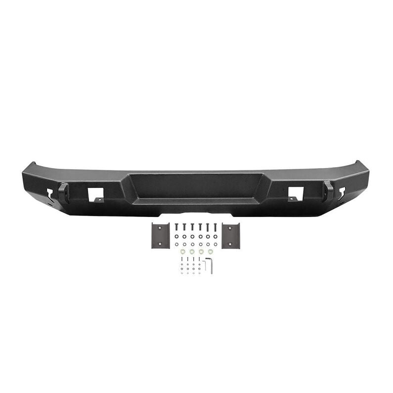 Westin 59-82025 WJ2 Rear Bumper for 2018-2026 Jeep Wrangler JL Textured Black