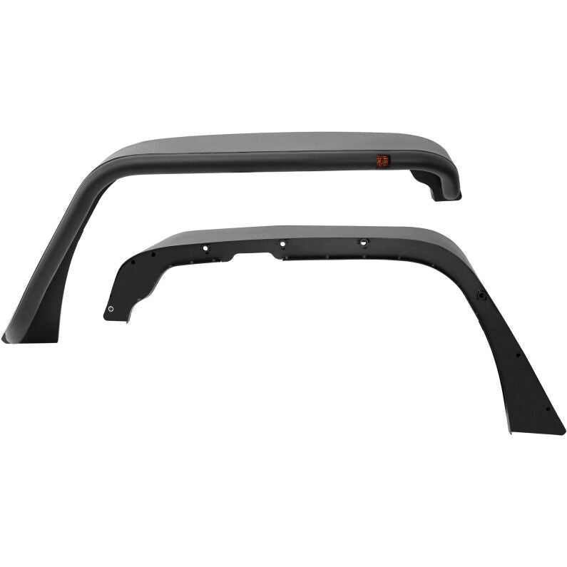 Westin 62-1005 Snyper Tube Fenders Front for 2007-2018 Jeep Wrangler Textured Black