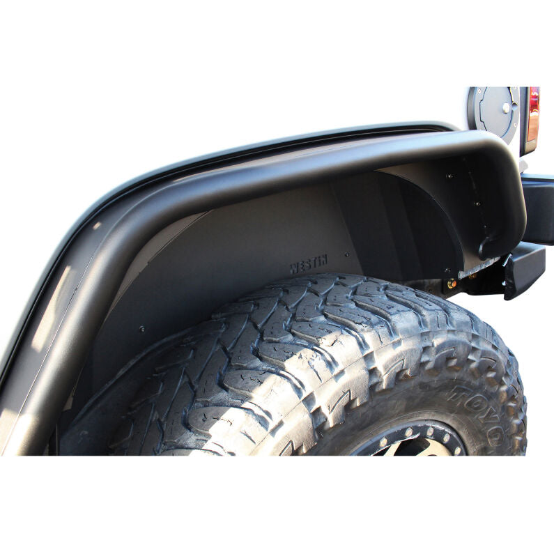 Westin 62-11015 Fenders Rear for 2007-2018 Jeep Wrangler JK Inner Textured Black