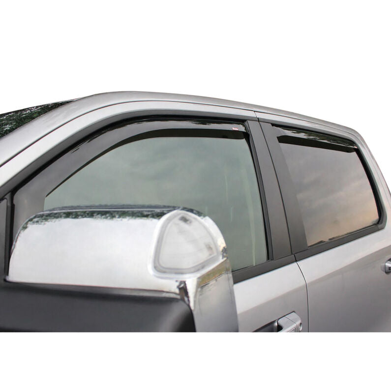 Westin 72-35407 In-Channel Wind Deflector 4-Piece for 2019-2026 Ram 1500 Crew Cab Smoke