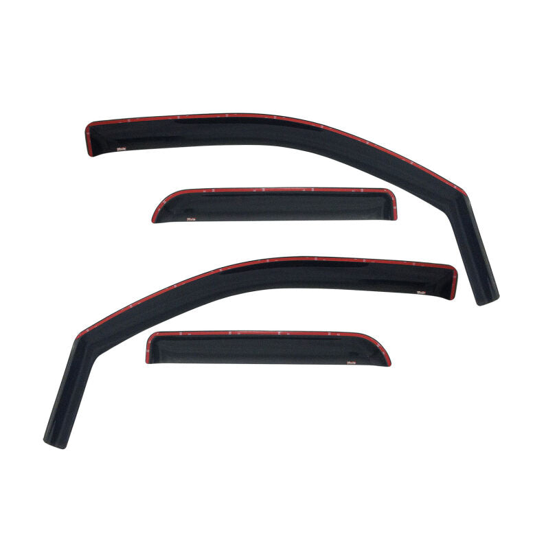 Westin 72-39417 In-Channel Deflectors for 2014-2019 Chevrolet Silverado / GMC Sierra Smoke