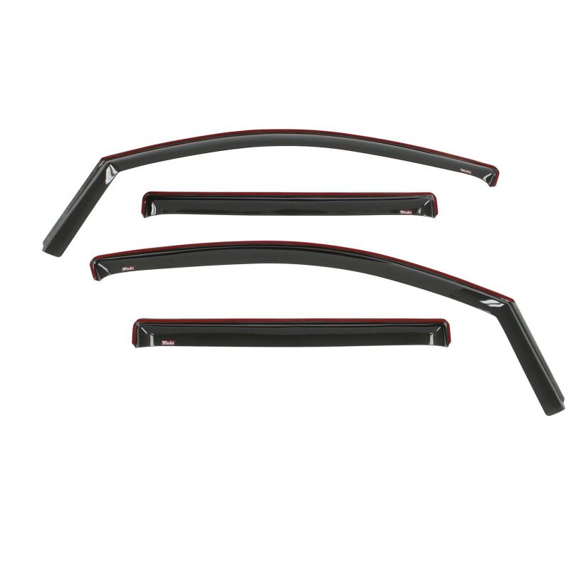 Westin 72-69483 In-Channel Wind Deflector 4-Piece for 2016-2024 Nissan Titan XD/Titan Smoke