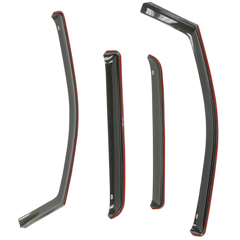 Westin 72-88413 In-Channel Wind Deflector 4-Piece for 2007-2021 Toyota Tundra Double Cab Smoke