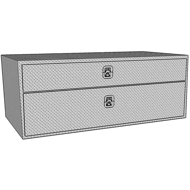 Westin 80-UB36-20TD Brute UnderBody 36 in x 20 in with Top Drawer Aluminum