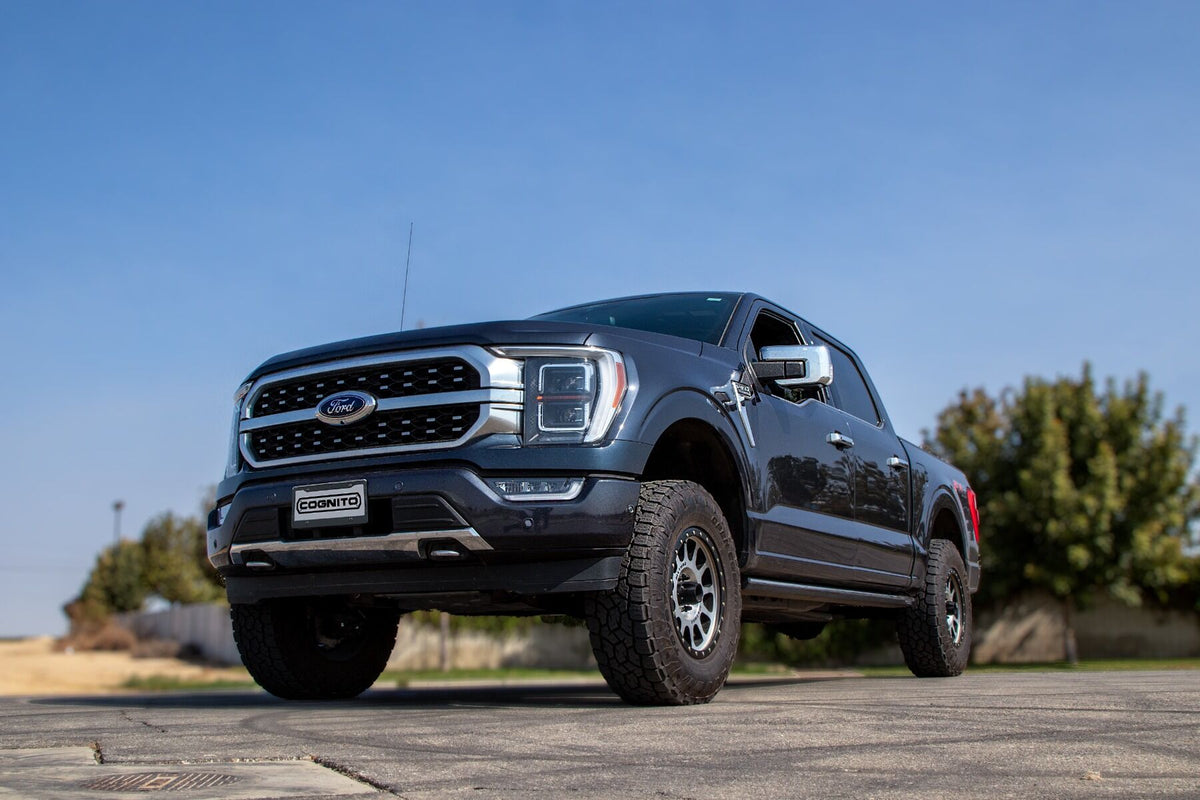 Cognito Motorsports 220-P1141 2.5-Inch Elite Leveling Kit with Elka 2.5 Reservoir Shocks for 2021-2023 Ford F-150 4WD