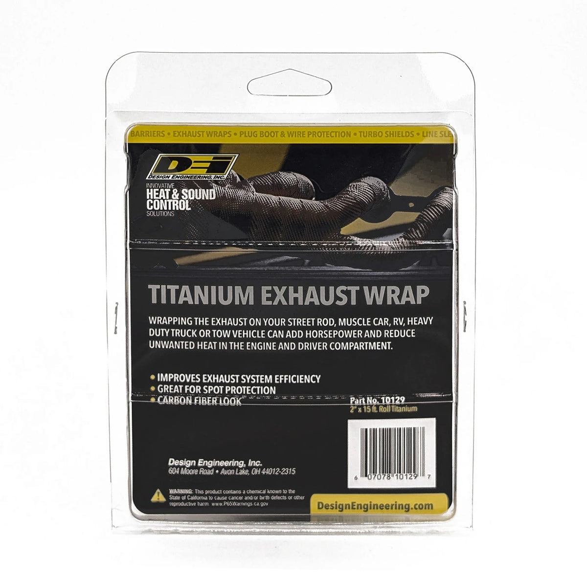 DEI Exhaust Wrap 2in x 15ft - Titanium