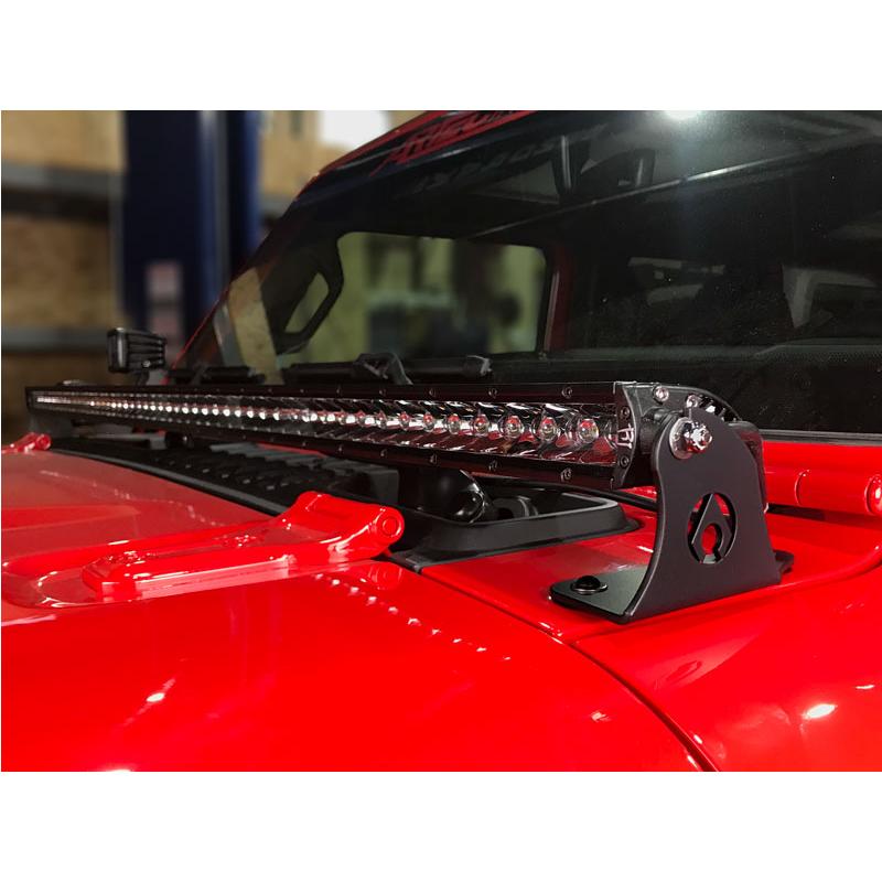 Artec Industries JL5602 50 in LED Light Bar Hood Mount for 2018-2027 Jeep Wrangler JL