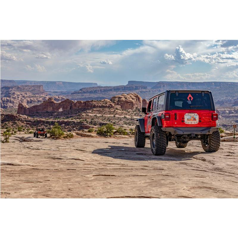 Artec Industries JL5626 Spare Tire Delete Kit V2 Bare Aluminum for 2018-2027 Jeep Wrangler JL