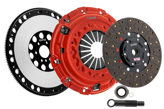 Action Clutch ACR-3809 Stage 1 Clutch Kit (1OS) with Lightened Flywheel for 2001-2003 BMW 325Ci 2.5L DOHC 2 Door Only RWD
