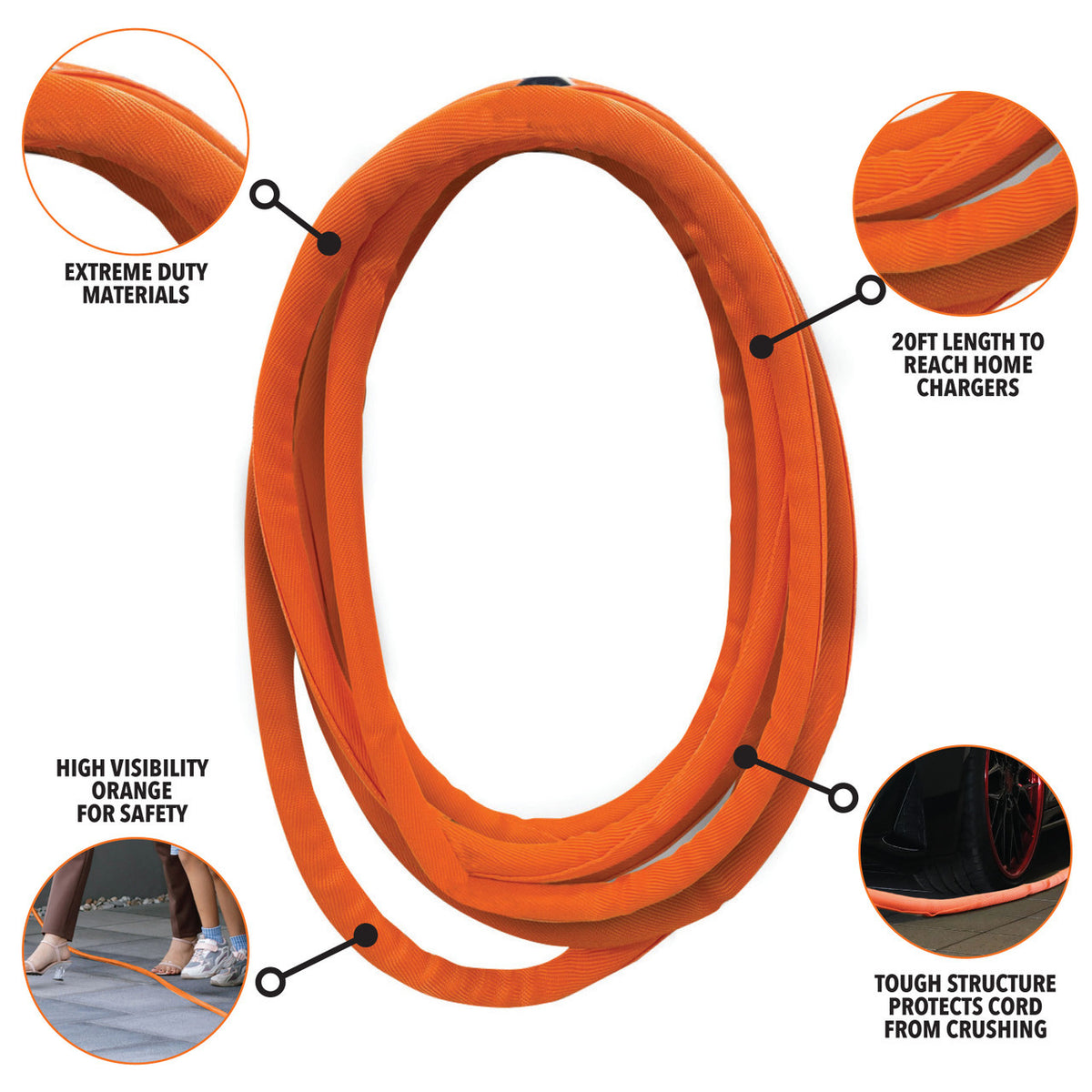DEI EV Charge Cord Protector - 20ft