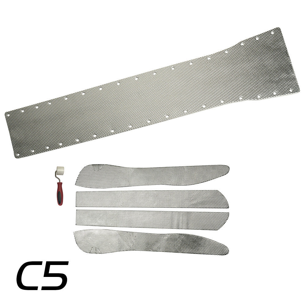 DEI for 1997-2004 Chevrolet Corvette C5 Transmission Tunnel Heat Shield Complete Kit