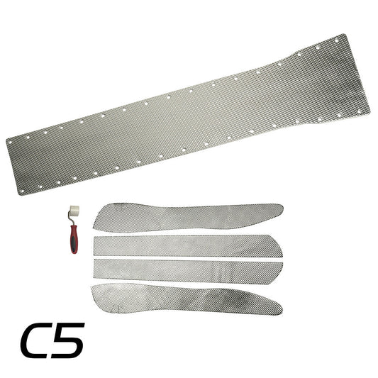 DEI for 1997-2004 Chevrolet Corvette C5 Transmission Tunnel Heat Shield Complete Kit