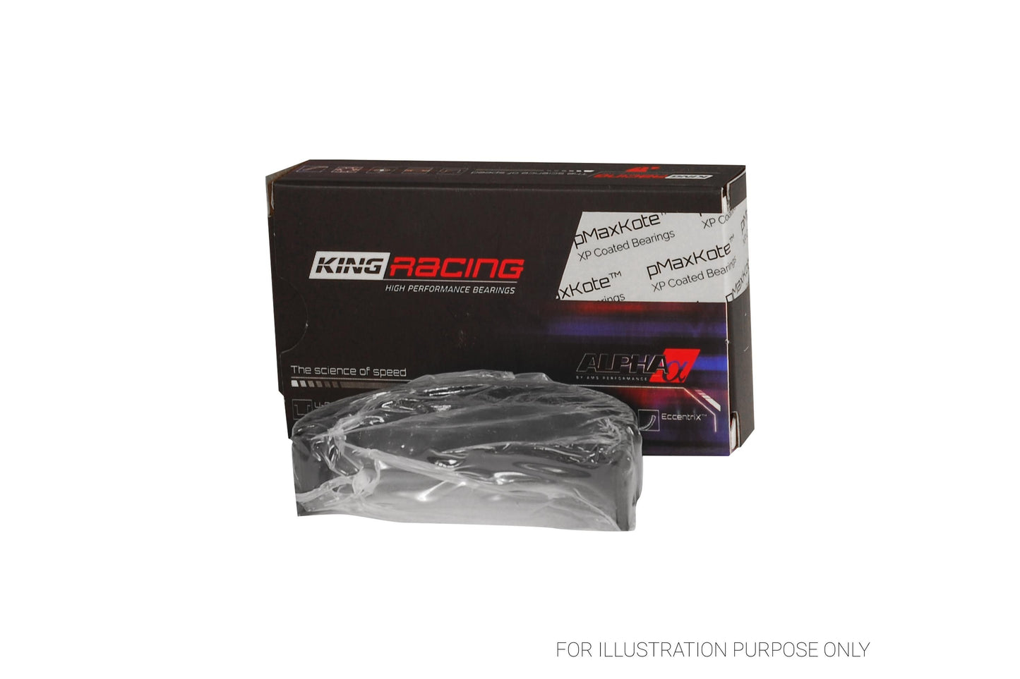 King VW V8/V10, R8/RS6, Huracan - Alpha Series Racing Main Bearings Set MB1322XPC-STD - Fits Audi, Lamborghini