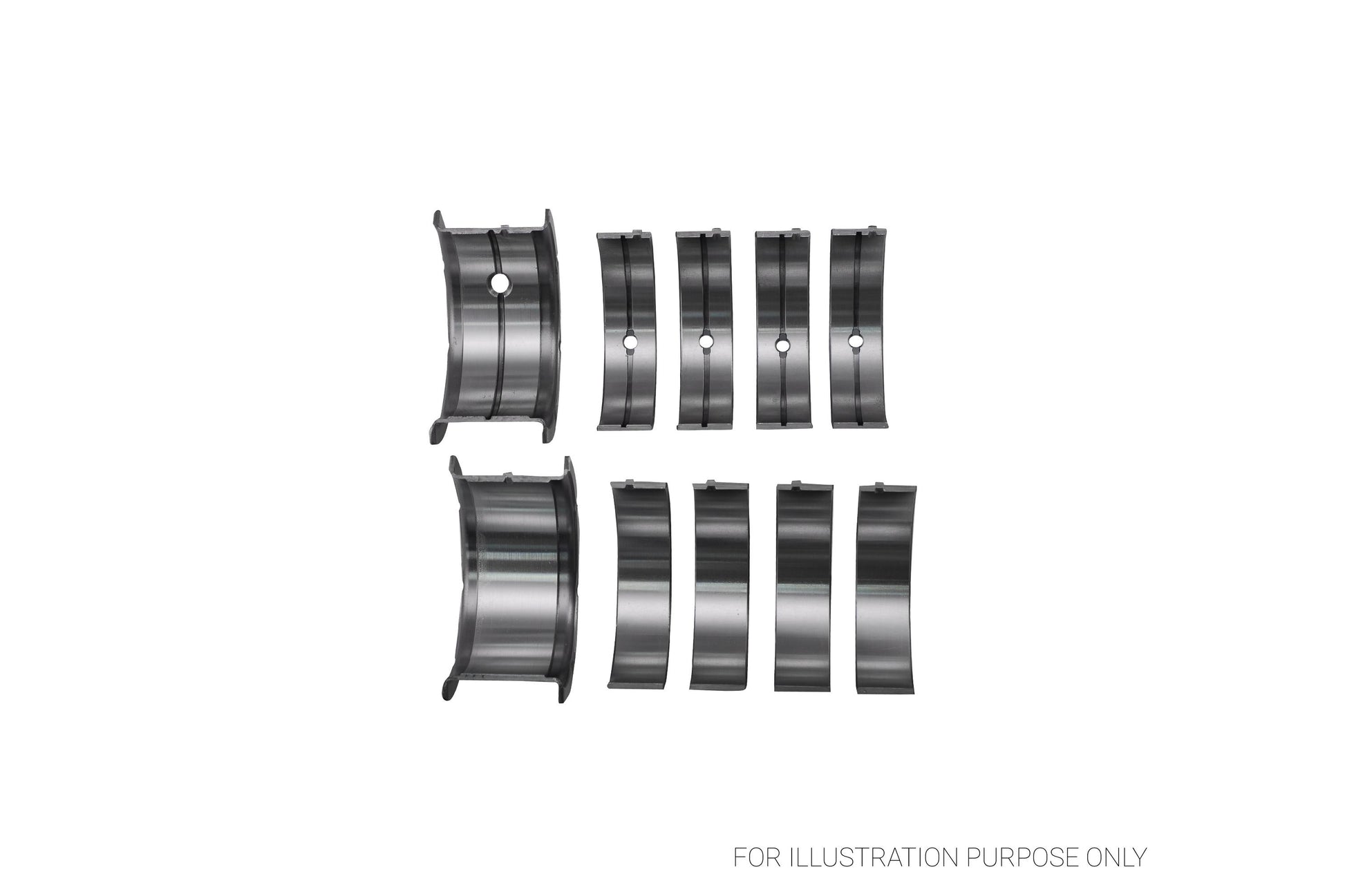 King Chevrolet 400 V8 Racing Main Bearings MB 509HP 020 - Fits Chevrolet, GMC, Pontiac