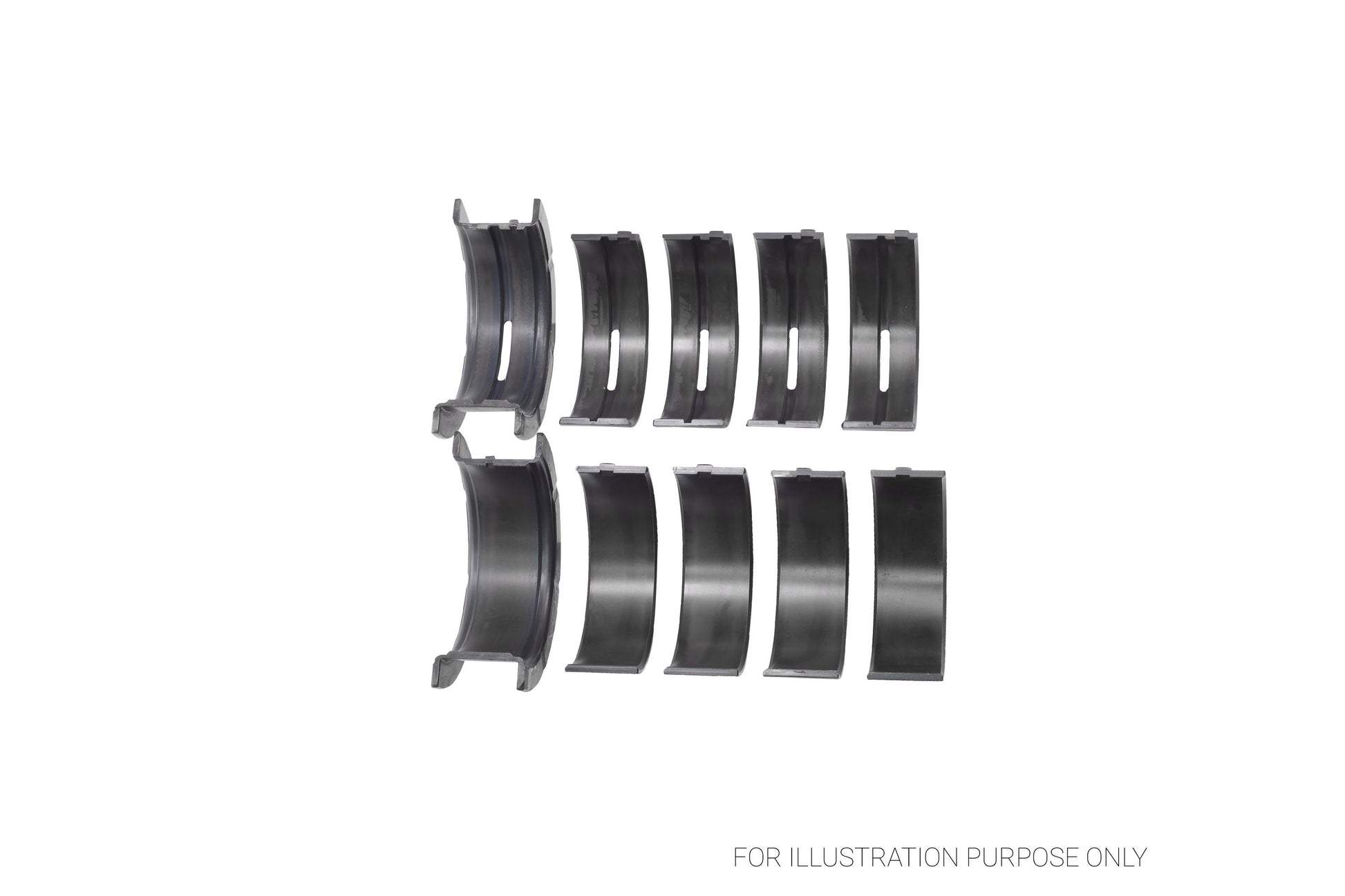 King Ford 260CI 289CI 302 5.0L WINDSOR Main Bearing Set MB 529XPC-STD - Fits Ford, Mercury, Lincoln
