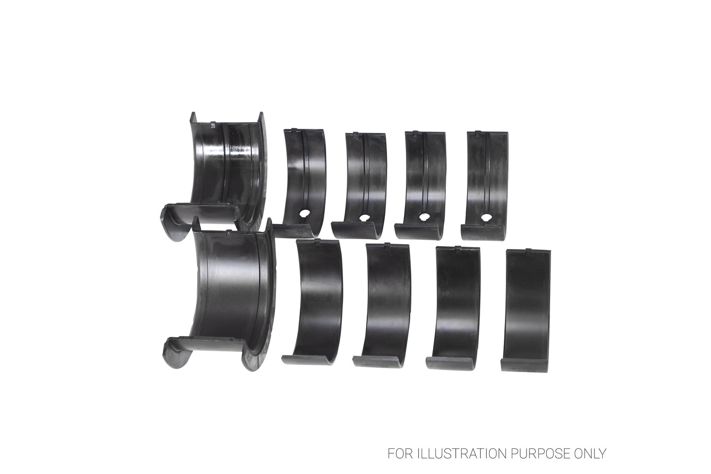 King Chevrolet BBC 396-502 GEN IV, V, VI - Narrow, Coated Racing Main Bearings MB 556XPNC STDX - Fits Chevrolet, GMC, Pontiac