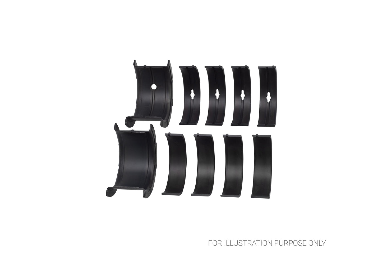 King Racing Main Bearings for GM SBC 262, 267, 302, 307, 327, 350 MB 557XPC 010 - Fits Chevrolet, GMC, Pontiac