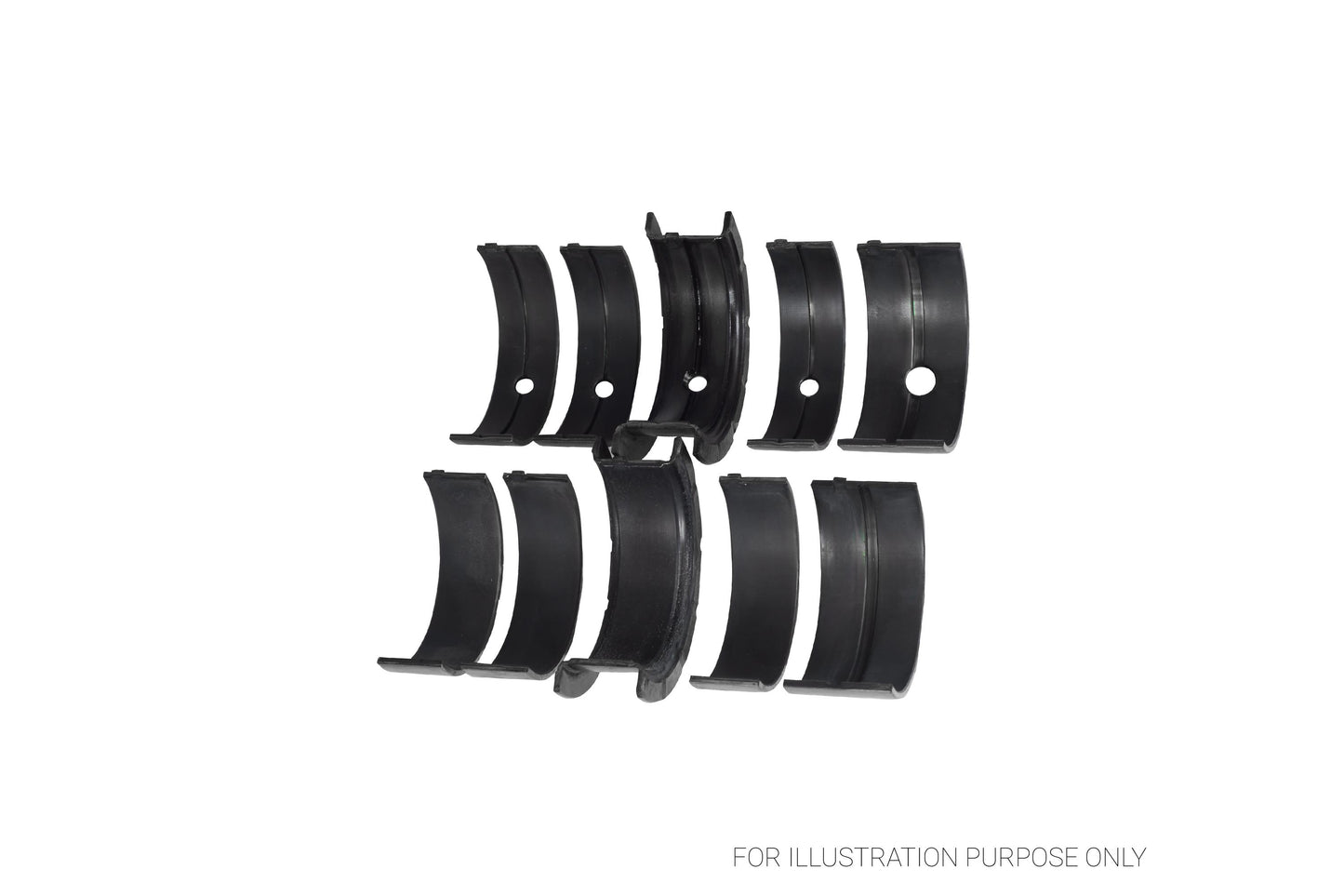 King Chrysler 273, 301, 313, 318, 340 Racing Main Bearings Set MB 558XPC STDX - Fits Dodge, Plymouth, Fargo