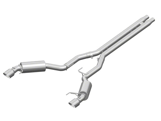 MBRP S7278AL Cat-Back Exhaust System - 2015-2017 Ford Mustang GT 5.0L (Race) | Aluminized