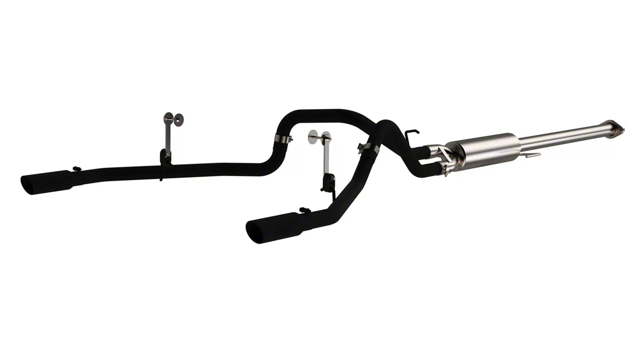 MBRP S5258BLK Cat-Back Exhaust System - 2015-2020 Ford F-150 5.0L | Black Coated