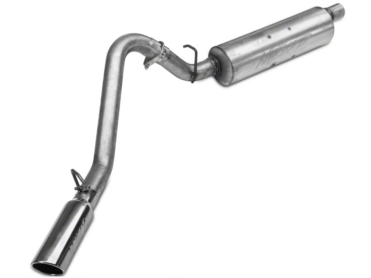 MBRP S5512AL Cat-Back Exhaust System - 1997-1999 Jeep Wrangler TJ | Aluminized