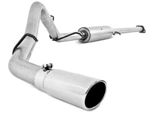 MBRP S5036AL Cat-Back Exhaust System - 2007-2008 Chevrolet/GMC 1500 (Next Gen.) 4.8/5.3L/6.0L, RC/ EC (5'8"/ 6'5" Box) / CC (5'8" Box) | Aluminized