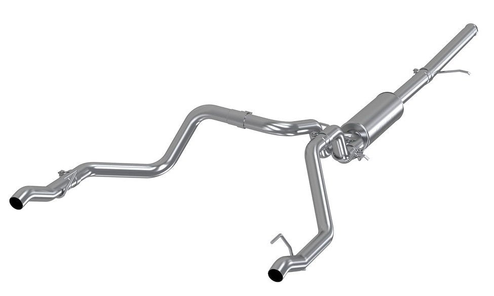 MBRP S5085409 T409 Cat-Back Exhaust - Dual Rear Exit for 2019+ Silverado / Sierra 1500 5.3L