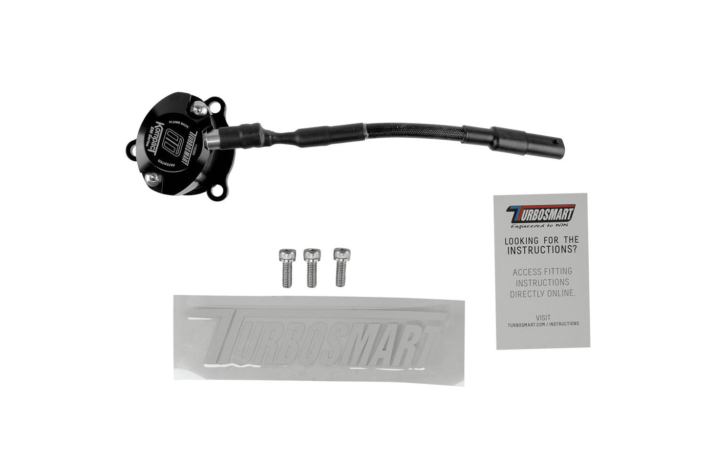 Turbosmart 2024+ Jeep Wrangler JL 2.0T Kompact EM Plumback VR34 BOV