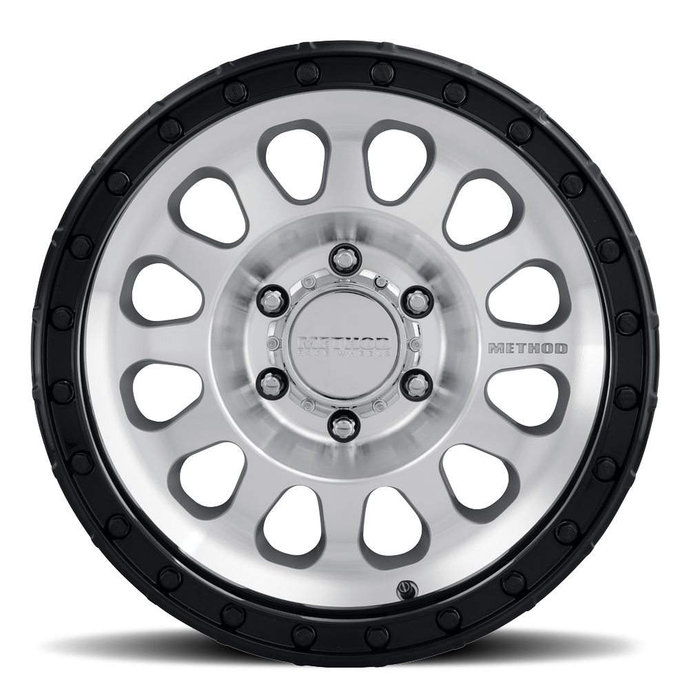 Method MR315 17x8.5 0mm Offset 6x135 87mm CB Machined Wheel - Gloss Black Lip