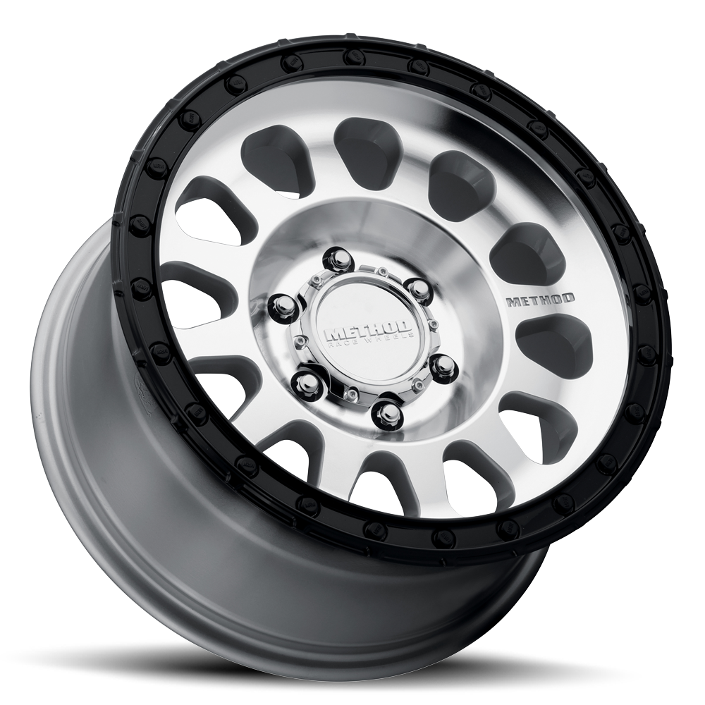 Method MR315 17x8.5 0mm Offset 6x135 87mm CB Machined Wheel - Gloss Black Lip