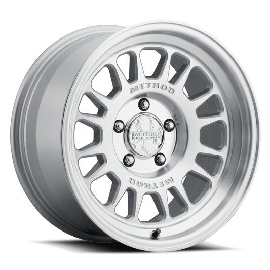 Method MR318 17x8.5 / 5x5 BP / 0mm Offset / 71.50 CB Machined-Clear Coat