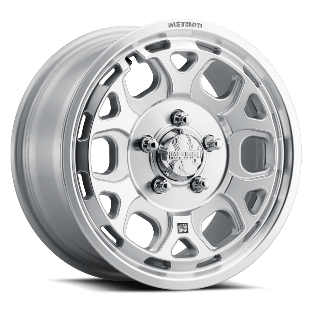 Method MR416 Bead Grip 15x7 / 5x4.5 / 55mm Offset / 68.00mm Bore - Machined Clear Coat Wheel