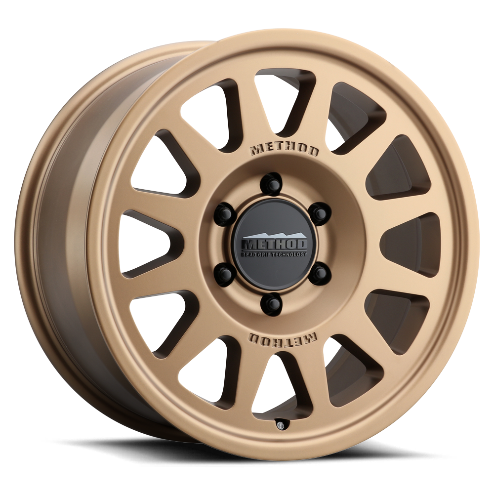 Method MR703 Bead Grip HD 18x9 +40mm Offset 6x5.5 95.25mm CB Method Bronze Wheel