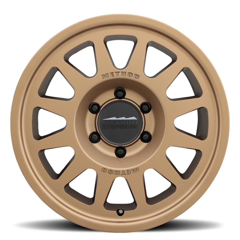 Method MR703 Bead Grip HD 18x9 +40mm Offset 6x5.5 95.25mm CB Method Bronze Wheel