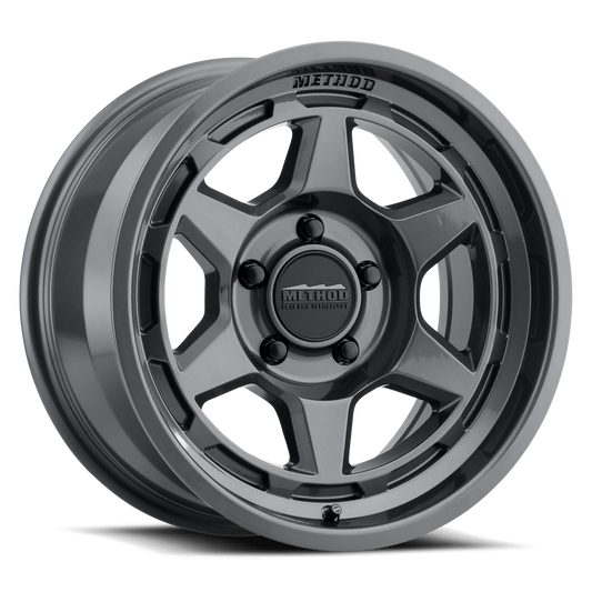 Method MR708 17x9 / -38mm Offset / 5x5 / 71.5mm CB - Gloss Titanium