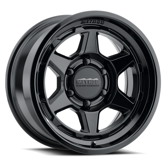 Method MR708 17x8.5 / 0mm Offset / 6x5.5 / 106.25mm CB - Gloss Black