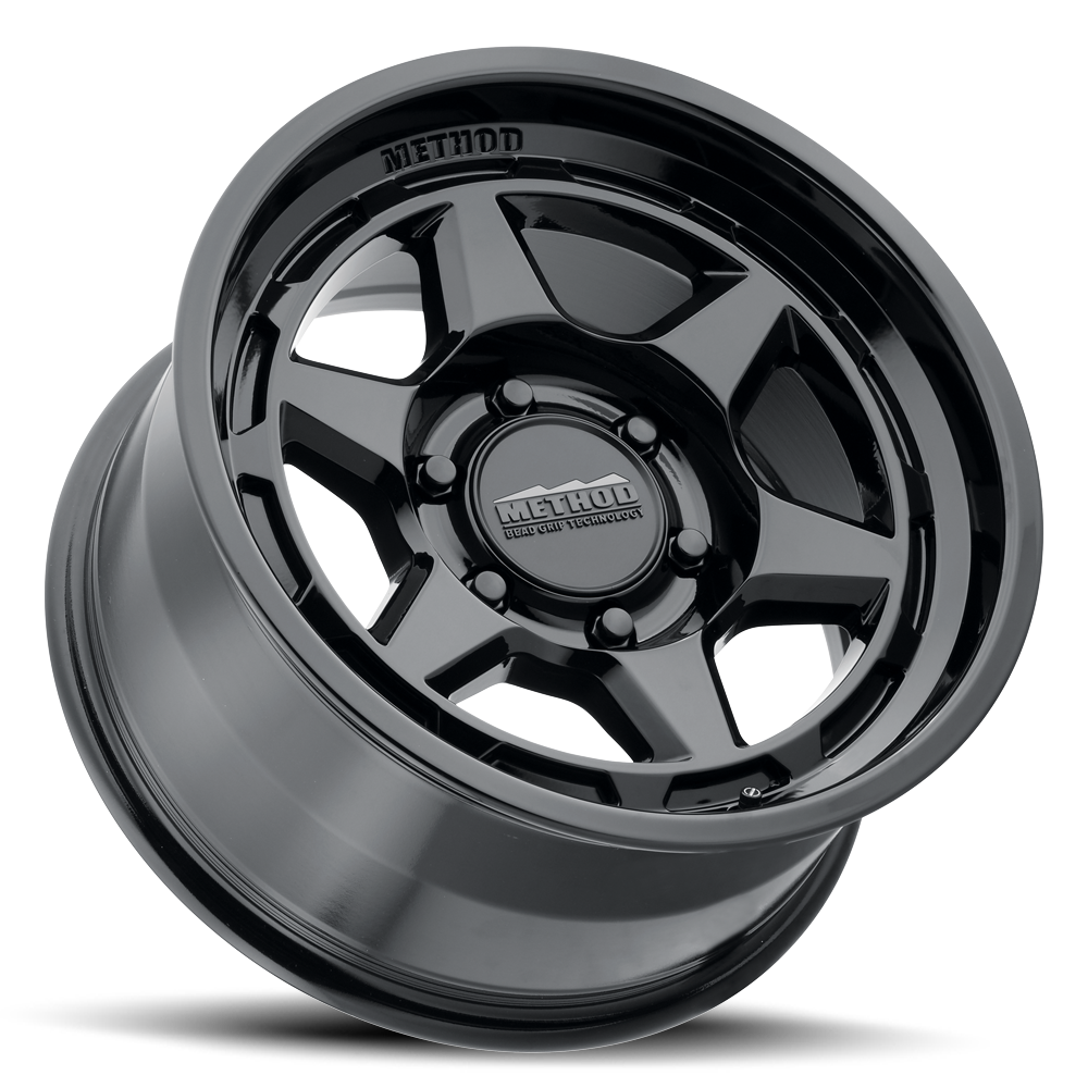 Method MR708 17x9 / -38mm Offset / 6x5.5 / 106.25mm Bore - Gloss Black Wheel