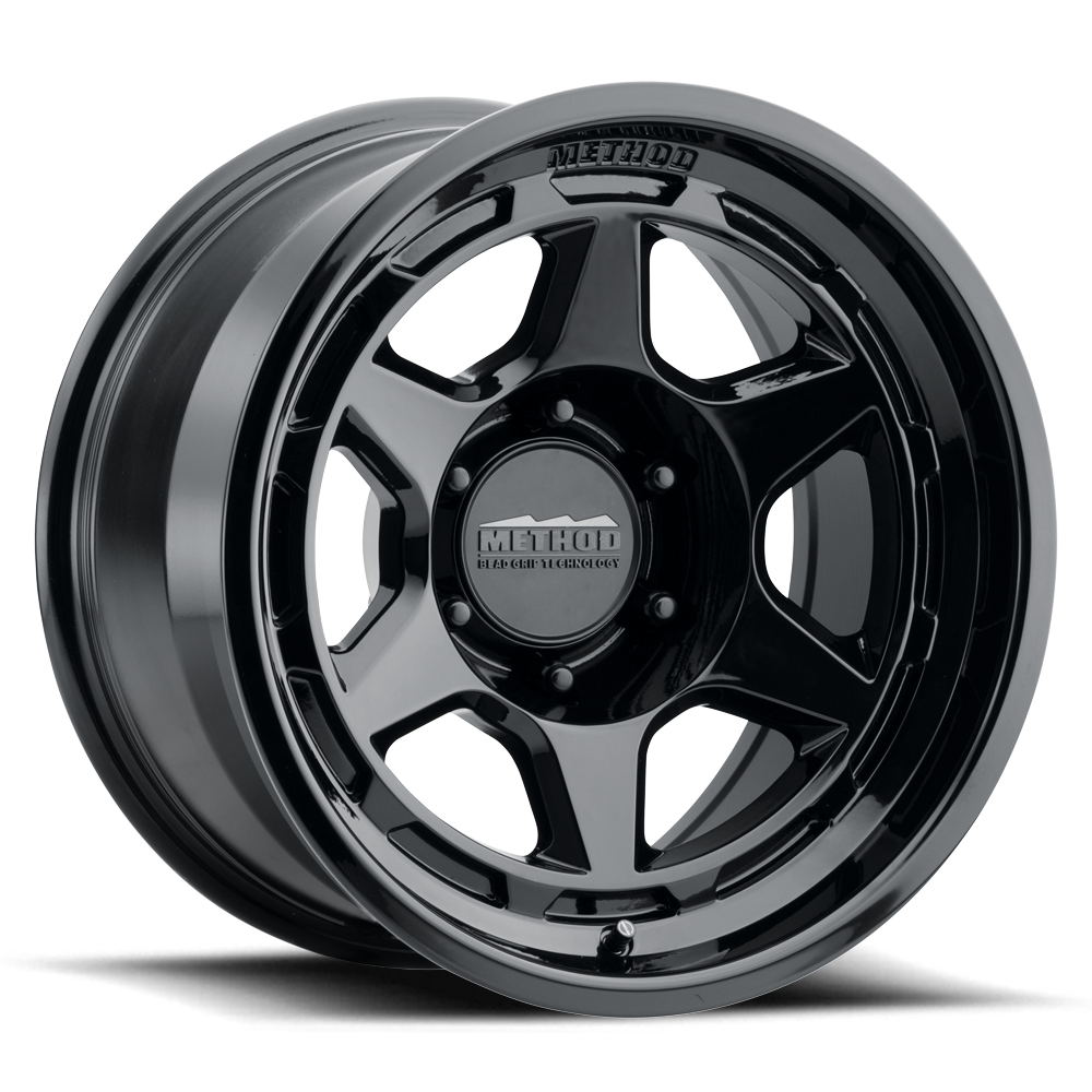 Method MR708 17x9 / -38mm Offset / 6x5.5 / 106.25mm Bore - Gloss Black Wheel