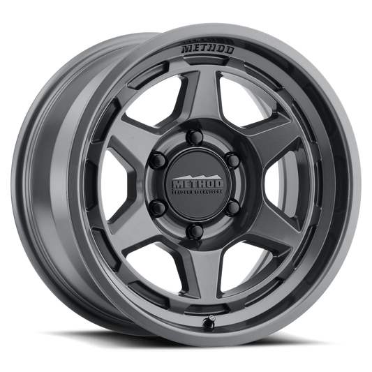 Method MR708 Bead Grip 17x8.5 0mm Offset 6x5.5 106.25mm Centerbore - Gloss Titanium