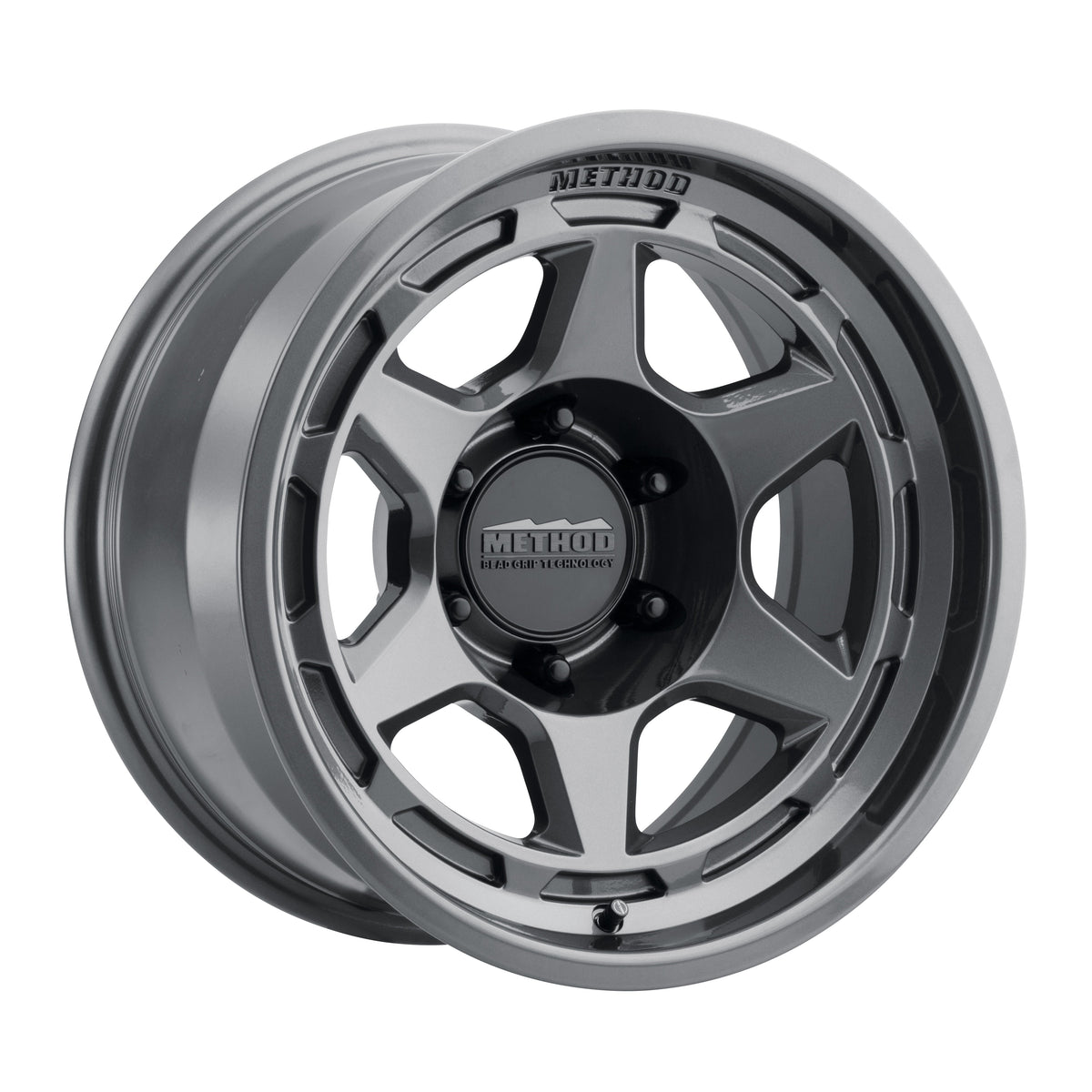 Method MR708 17x9 / 6x135 BP / -38 Offset / 3.5in BS Wheel - Gloss Titanium